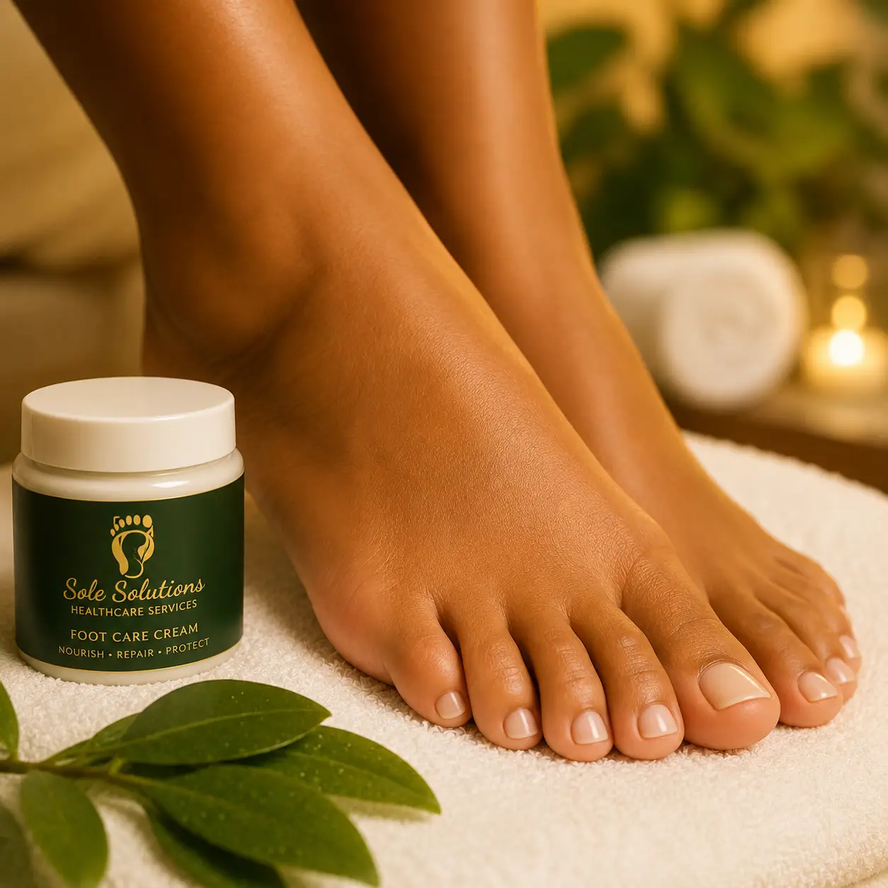 Athlete's foot treatment service