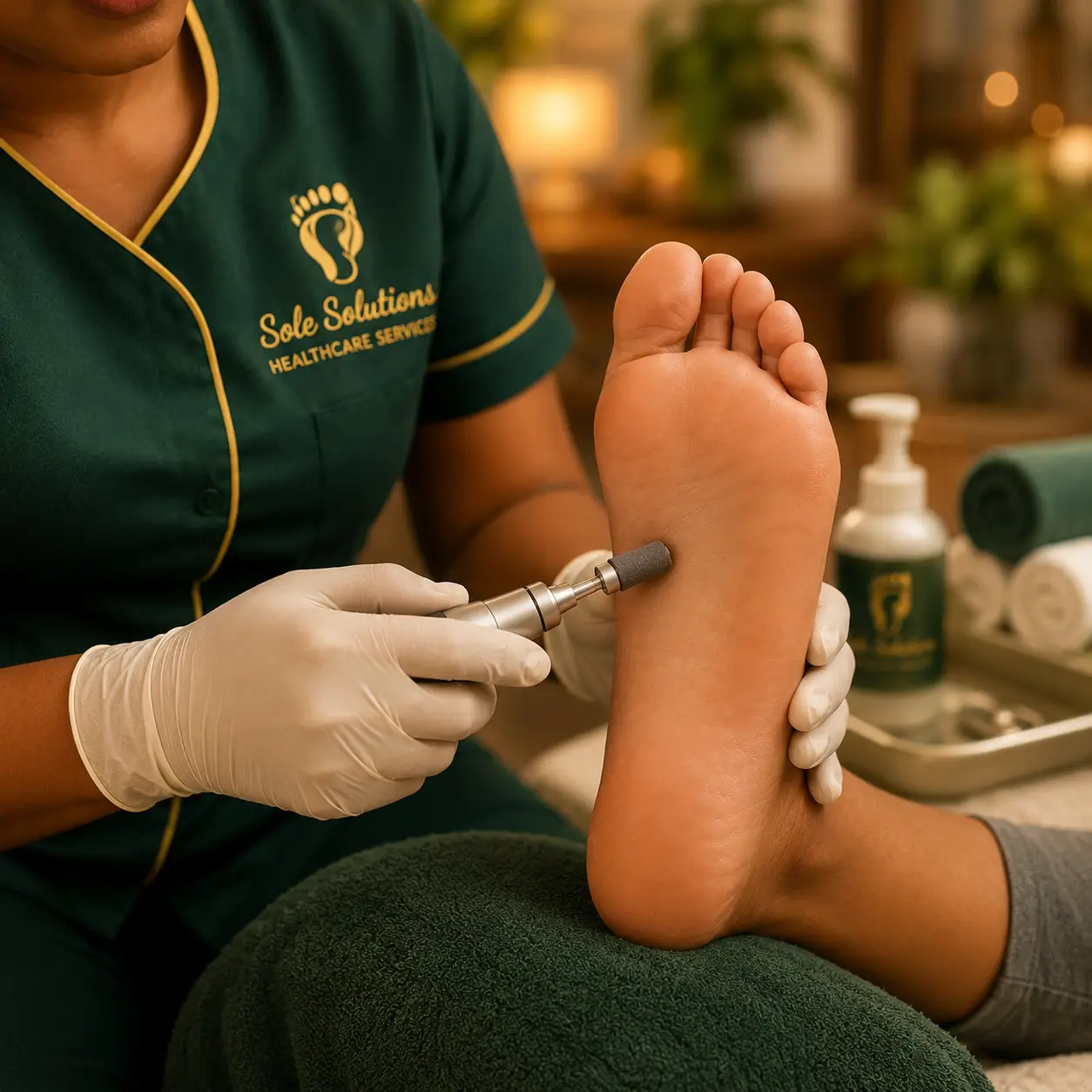 Corns and callus removal service