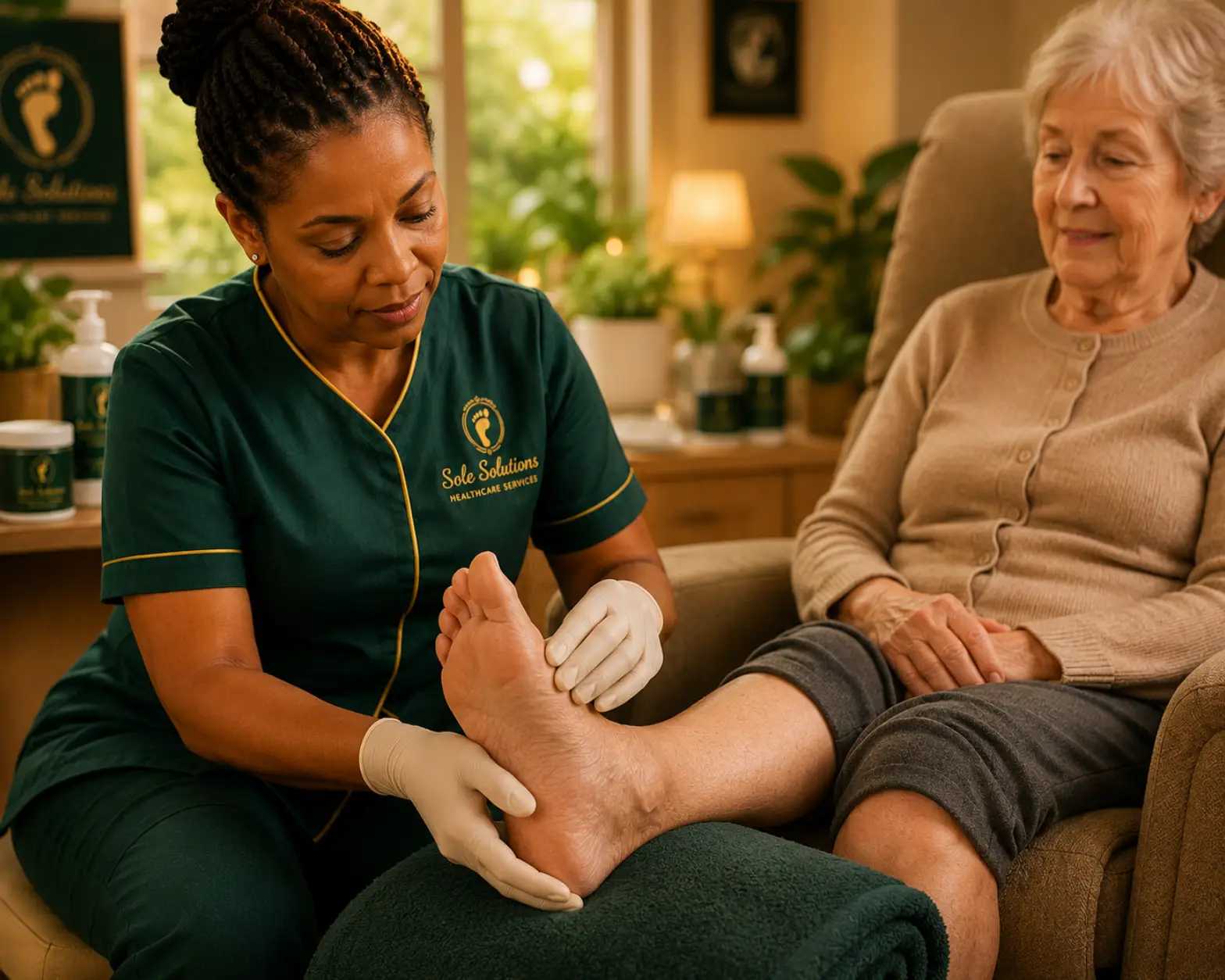 Diabetic footcare service